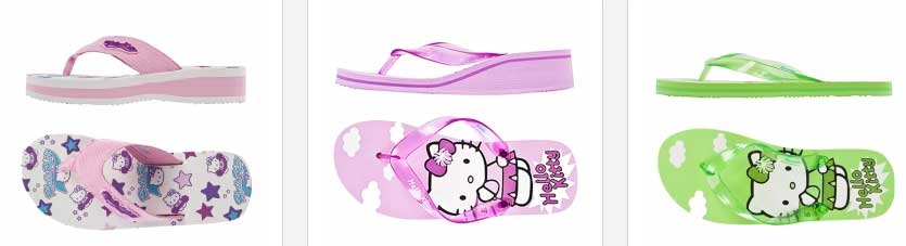 Zapatillas, bailarinas y sandalias Hello Kitty para niñas y chicas jovenes Zapatillas, bailarinas y sandalias Hello Kitty para niñas y chicas jovenes