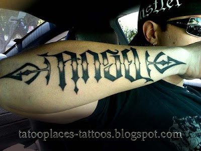 different types of lettering for tattoos. ambigram tattoo designs are