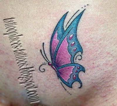 Least Painful Places to Get a Tattoo · Least Painful Places to Get a Tattoo