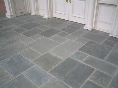tile stone bluestone flooring slate kitchen tiles floor floors bathroom basement honed pattern pavers gray grey vwvortex porch ceramic natural