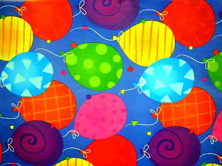 Balloon wrapping paper
