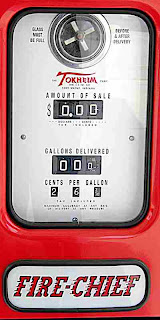The price of gas long ago Pasadena CA (c) David Ocker