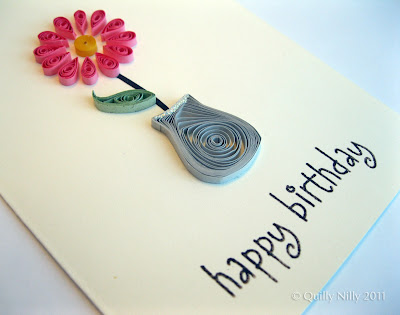 Samantha's cards: happy birthday. Quilly Nilly: Happy Birthday Cards, only 15 cards to go
