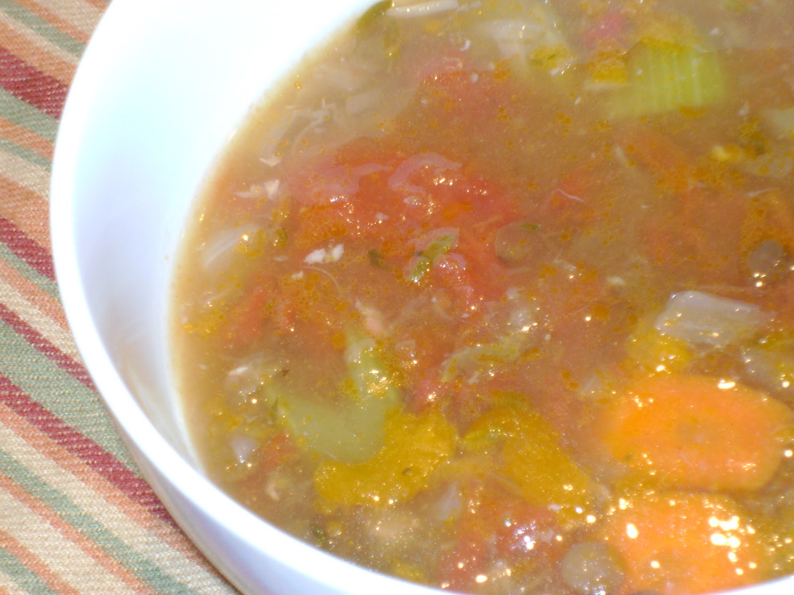 Lentil and Split Pea Soup with Ham Bone mysavoryspoon
