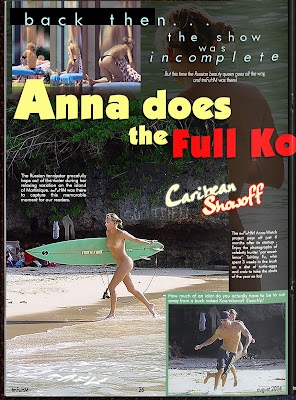 Unseen Pretty: Anna Kournikova