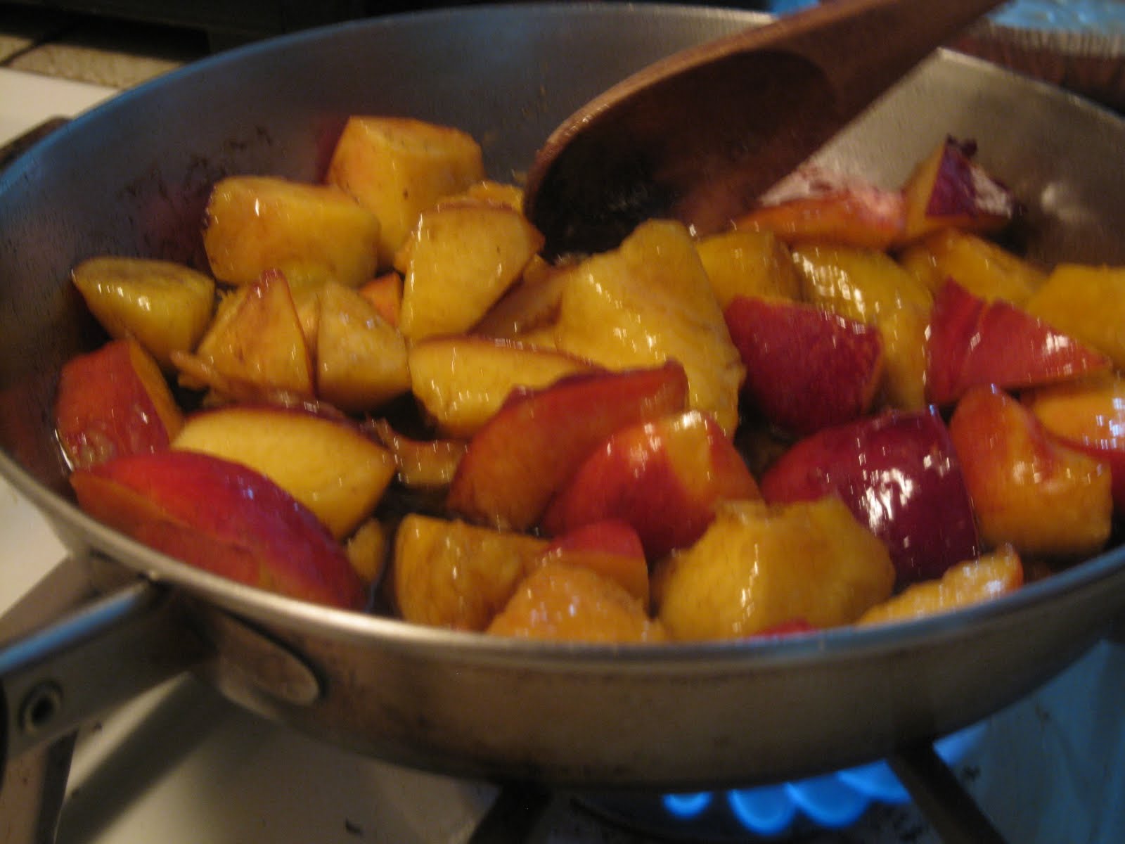 The Kitchen is My Canvas Warm Nectarine Compote