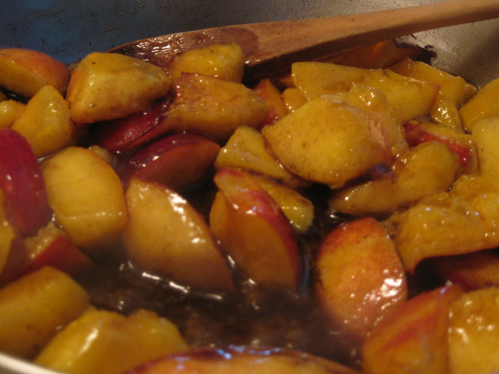 The Kitchen is My Canvas Warm Nectarine Compote