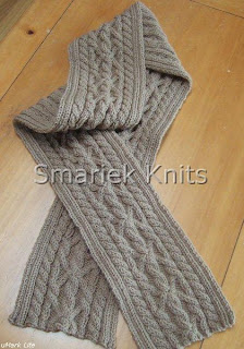 Ravelry: soft felt scarf pattern by The Knit Cafe Toronto