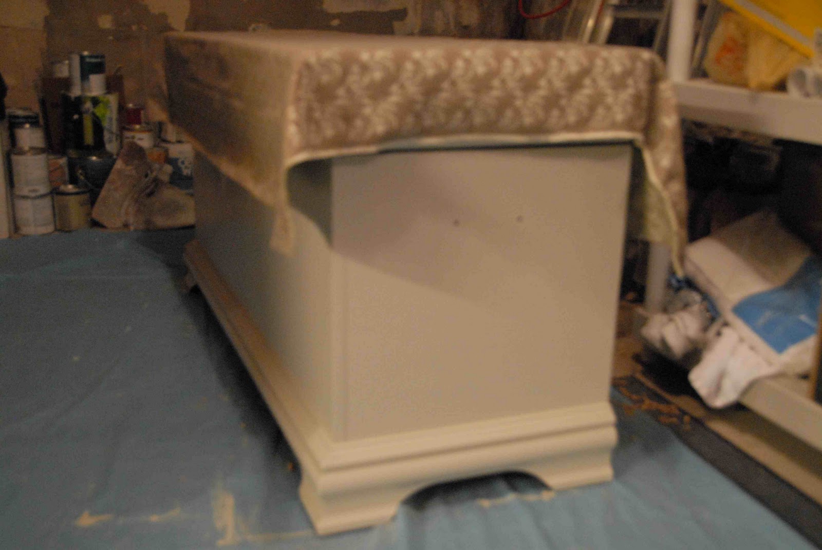 Living Livelier DIY Upholstered Top Cedar Chest