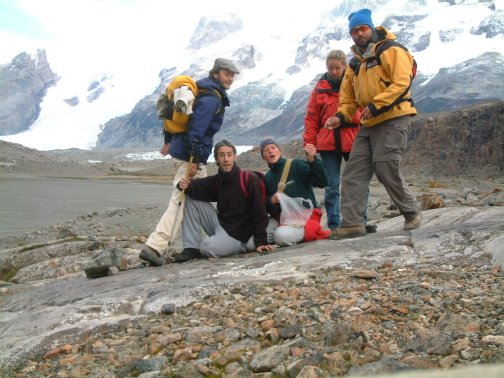 Rumbo al Glaciar Frias - 2003