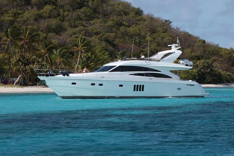 The charter yacht SORANA, a Princess Flybridge 67 motoryacht, ... The charter yacht SORANA, a Princess Flybridge 67 motoryacht, ...