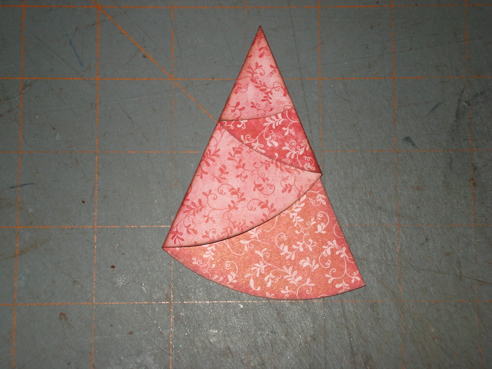 A Creative Operation FOLDED CHRISTMAS TREES!!!!!