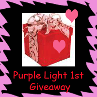 Purple Light 1st Giveaway