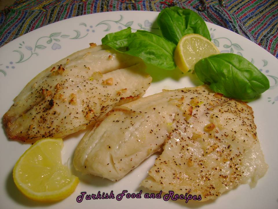 Lemon Garlic Tilapia (Limon ve Sarimsakli Tilapi)