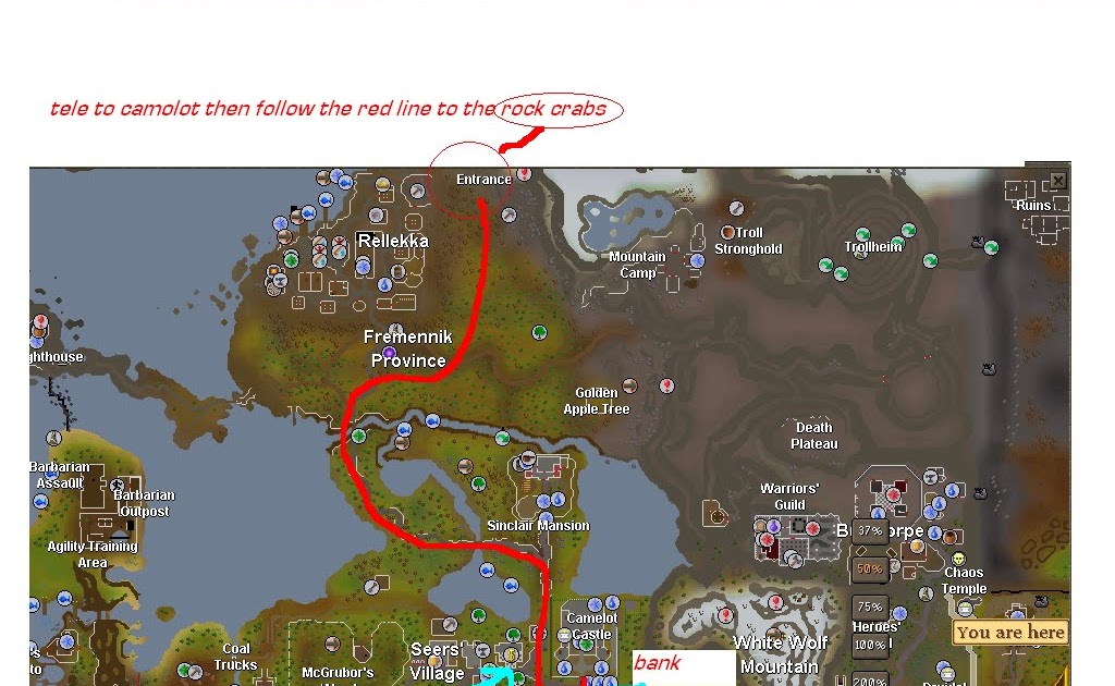 a blog map to rock crabs