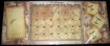 Wipe Off Calender/Note Board (SMP-M012)