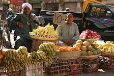 Obstverkäufer in Ägypten