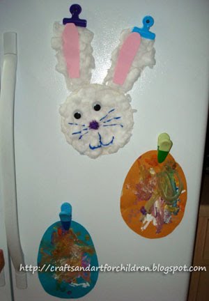 easter bunny pictures for kids. We placed his finished unny