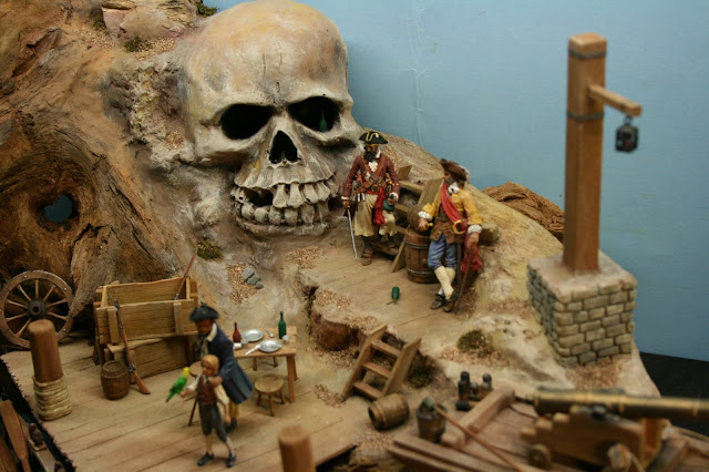 Pirate Miniature Model Diorama picture