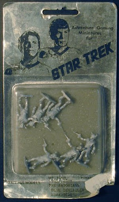 Star Trek Heritage 1619 - The Andorians Blue Tentacled Humanoids