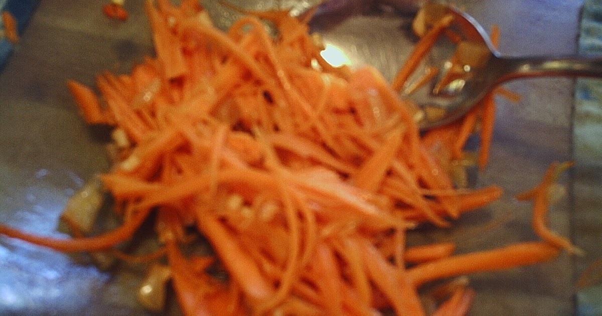 Yulinka Cooks Korean Carrot Salad