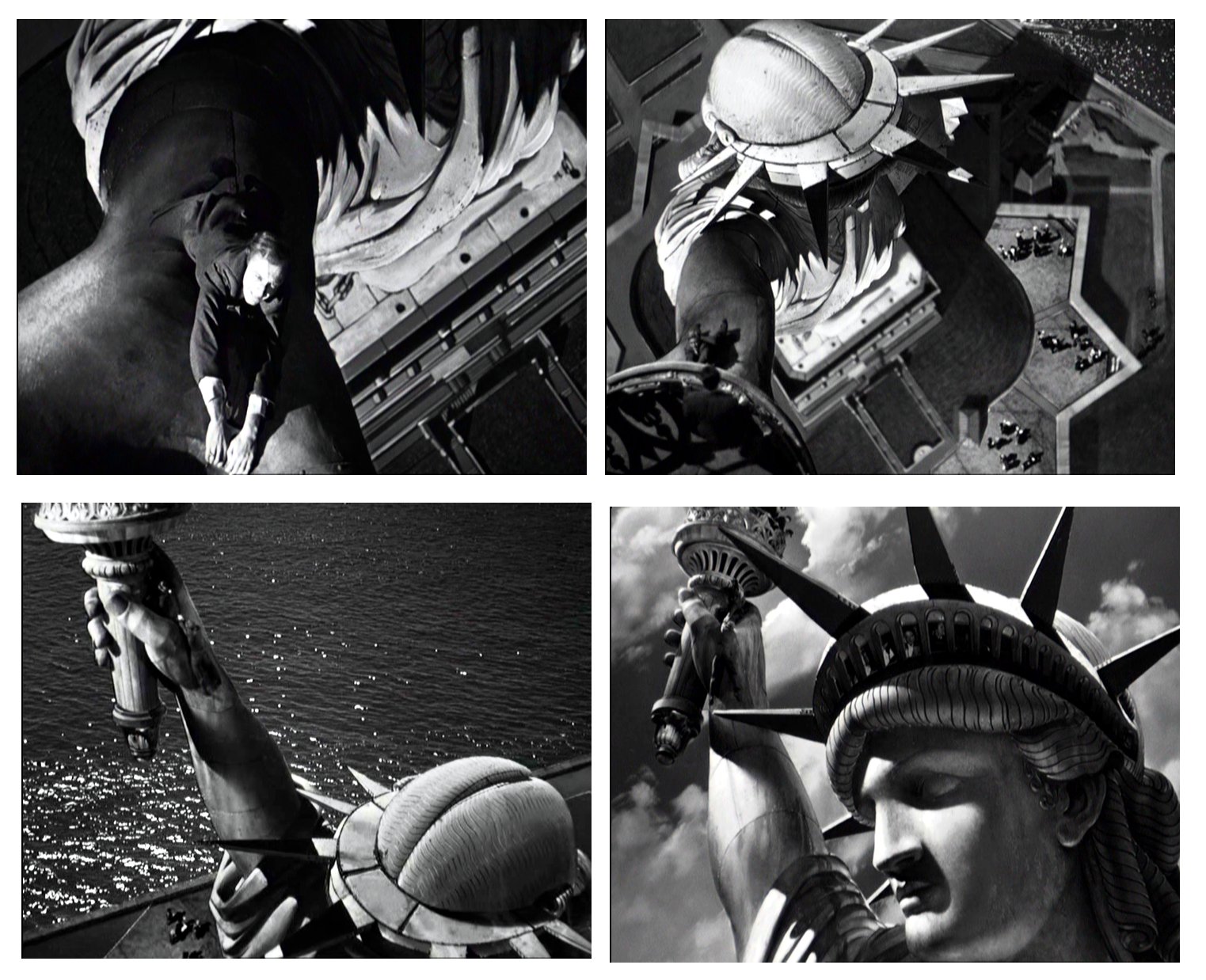 Matte Shot a tribute to Golden Era special fx SABOTEUR a showcase