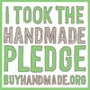 I took the handmade pledge!