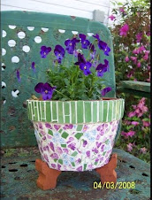 Mosaic Flower Pot
