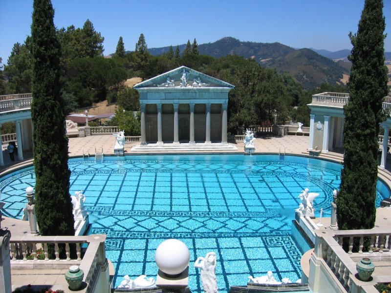 Hearst+castle+neptune+pool