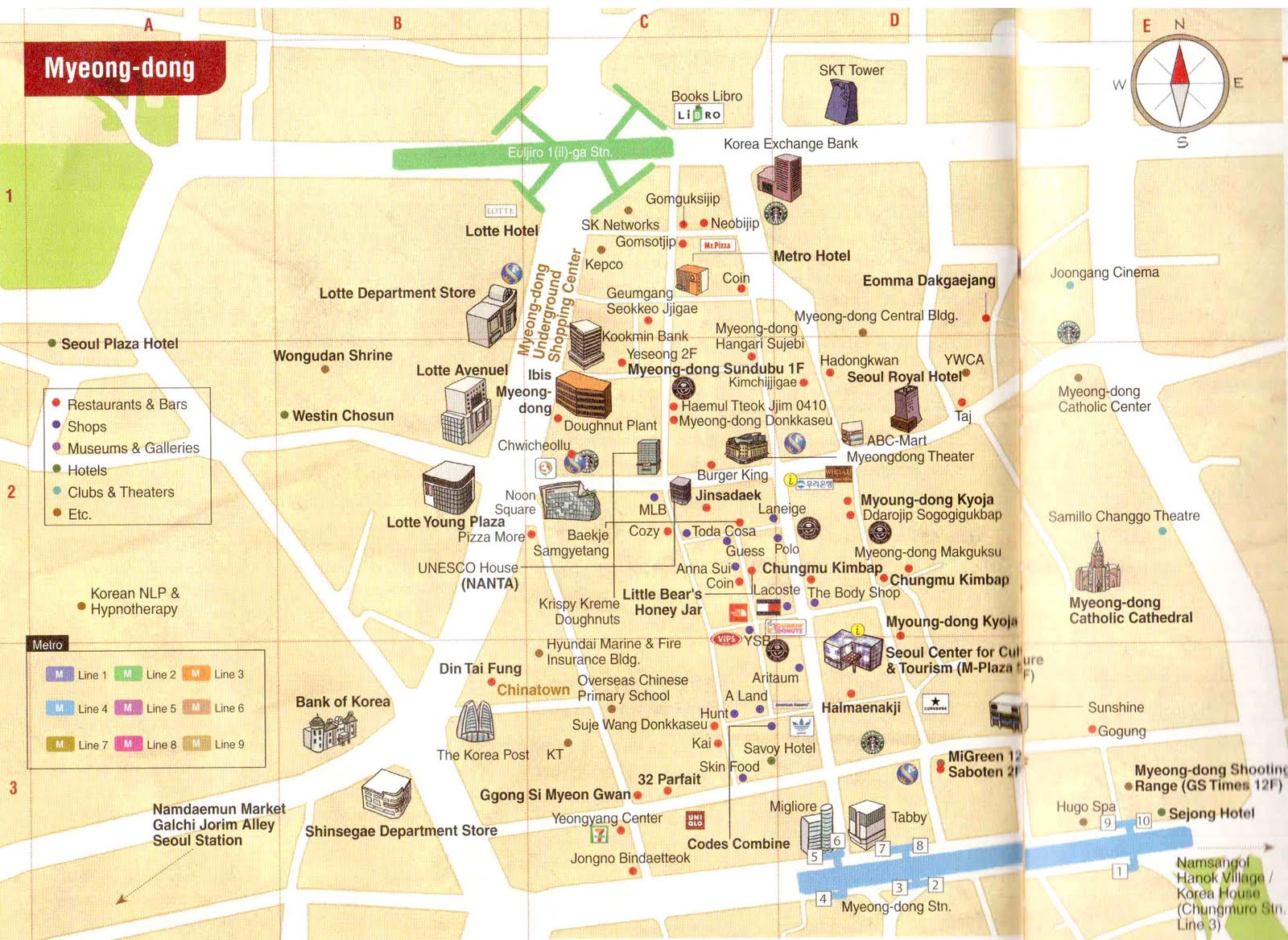 Myeong-dong: Hotels Near Myeongdong Subway Station and