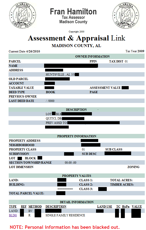 Madison County Property Assessor Alabama Madison County Property Assessor Alabama