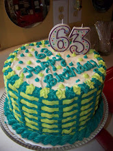 Dad's 63rd Birthday Cake