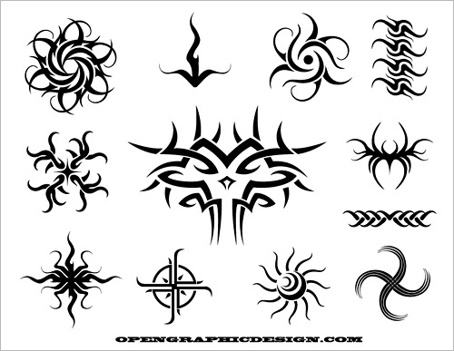 tribal tattoos on back. ack tribal tattoos. tribal