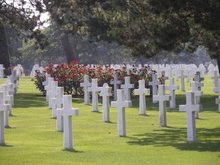 Omaha Beach Cemetery, Normandy, France Summer 2006