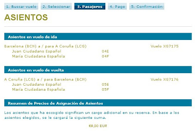 8 € que, nunca mejor dicho, han volado