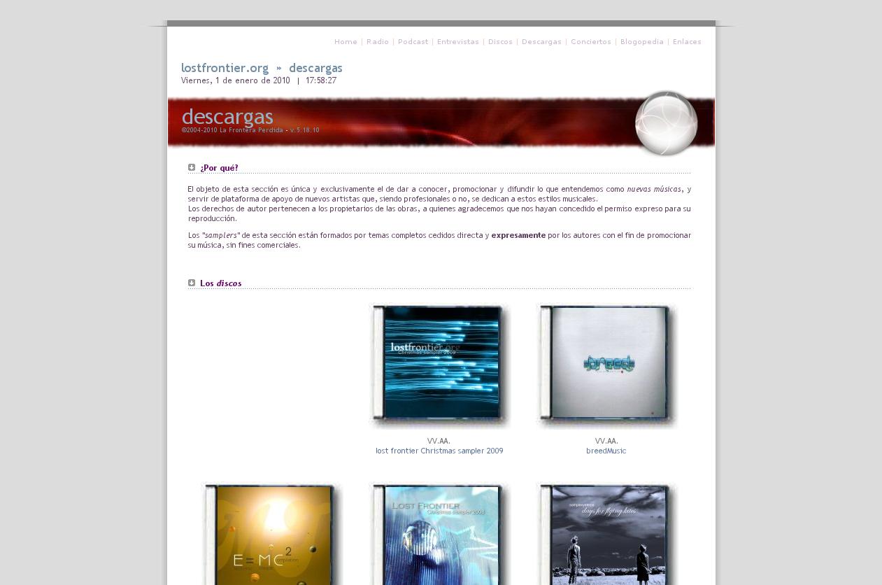 v5, descargas