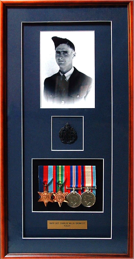 Hyland's Medal Mounting and Framing