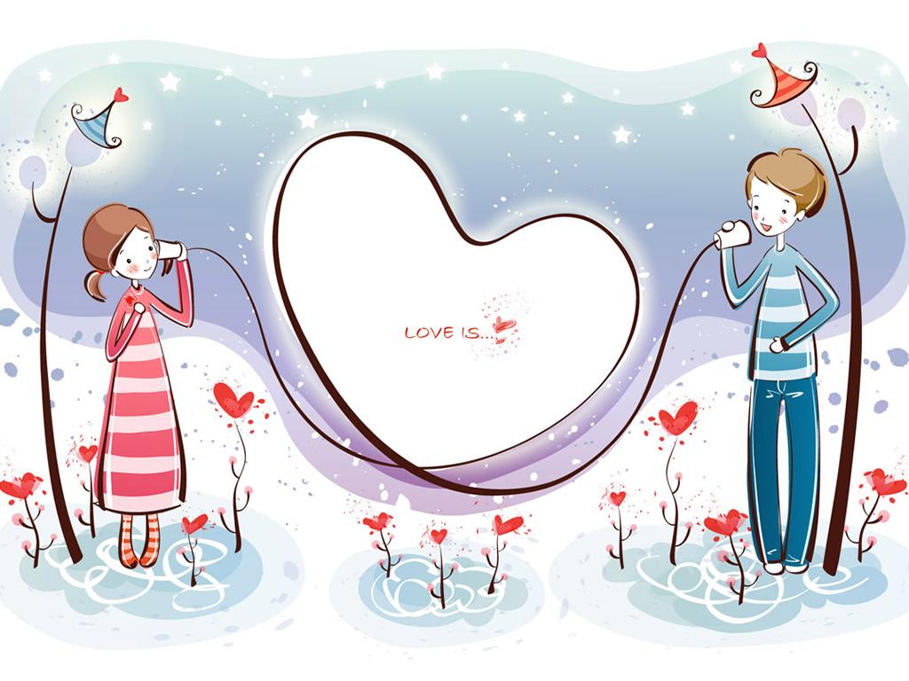 kids valentines day background