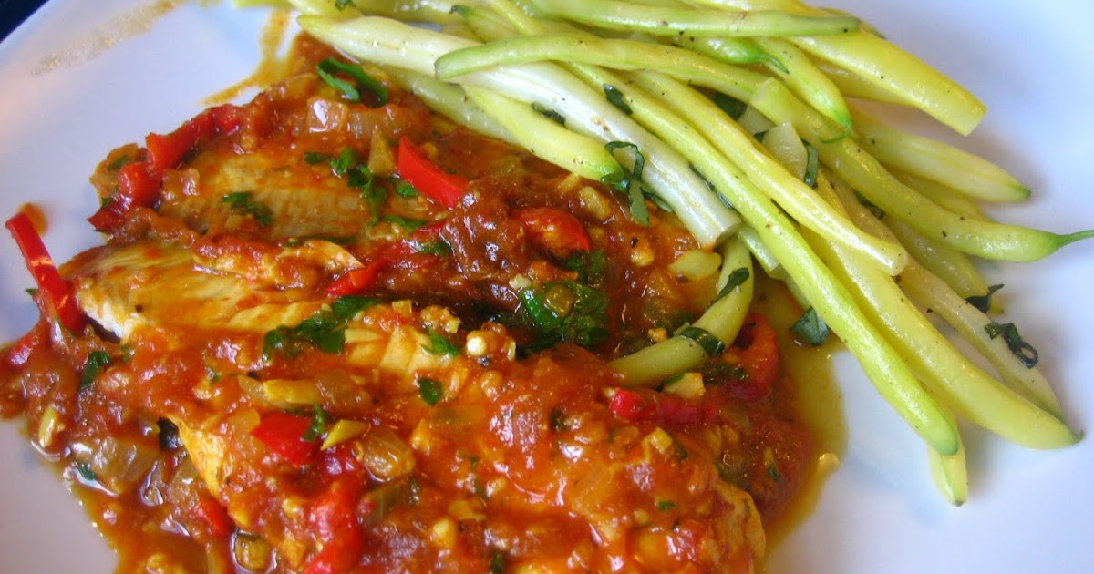 Recipes from 4EveryKitchen Tilapia in Tomato Saffron Sauce