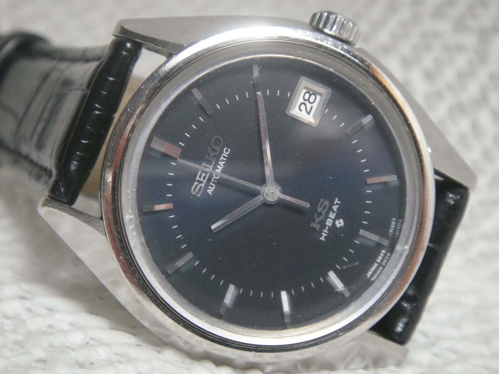 king seiko blue dial