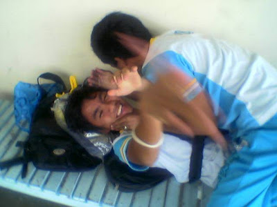 JHON JHON ALLORO AND RONNEL GACETA IN THE ROOFTOP MAKING LOVE