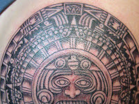 Aztec Tribal Sun Tattoo Aztec Tribal Sun Tattoo