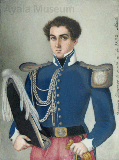 portrait of governor general pasqual de enrile y alsedo nuestra senora