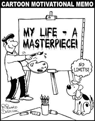 Motivational cartoon