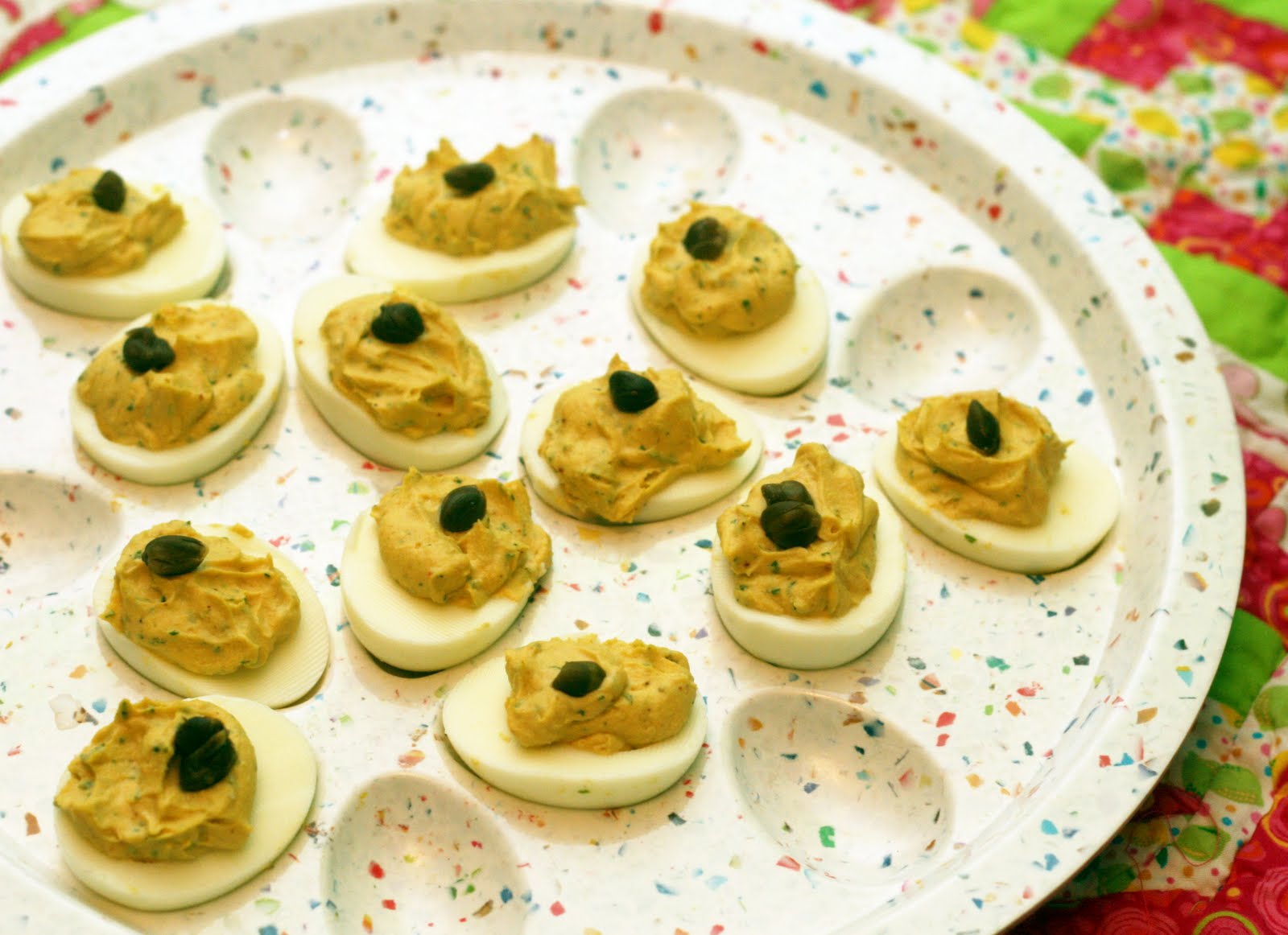 Anchovy & Italian Parsley Deviled Eggs Coconut & Lime
