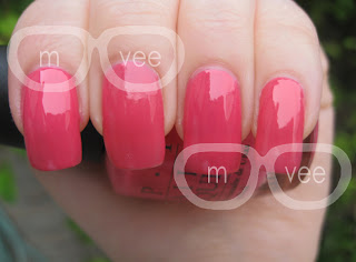 essie status symbol vs opi strawberry margarita @ milanandvanaily