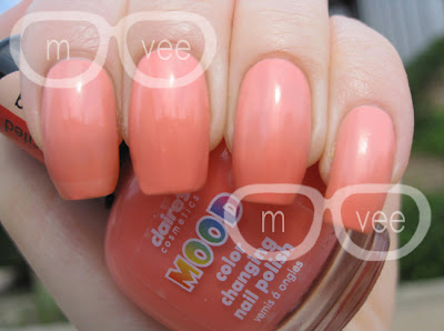 claire's excited bored swatch