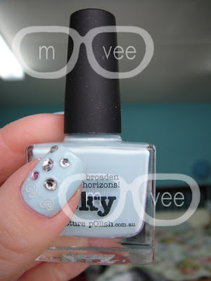 Nail art with stickers