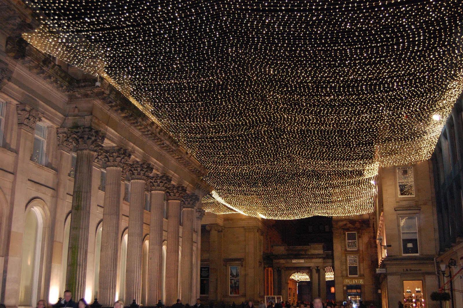 Glasgow Pictures Blog Royal Exchange Square Christmas Lights 2010