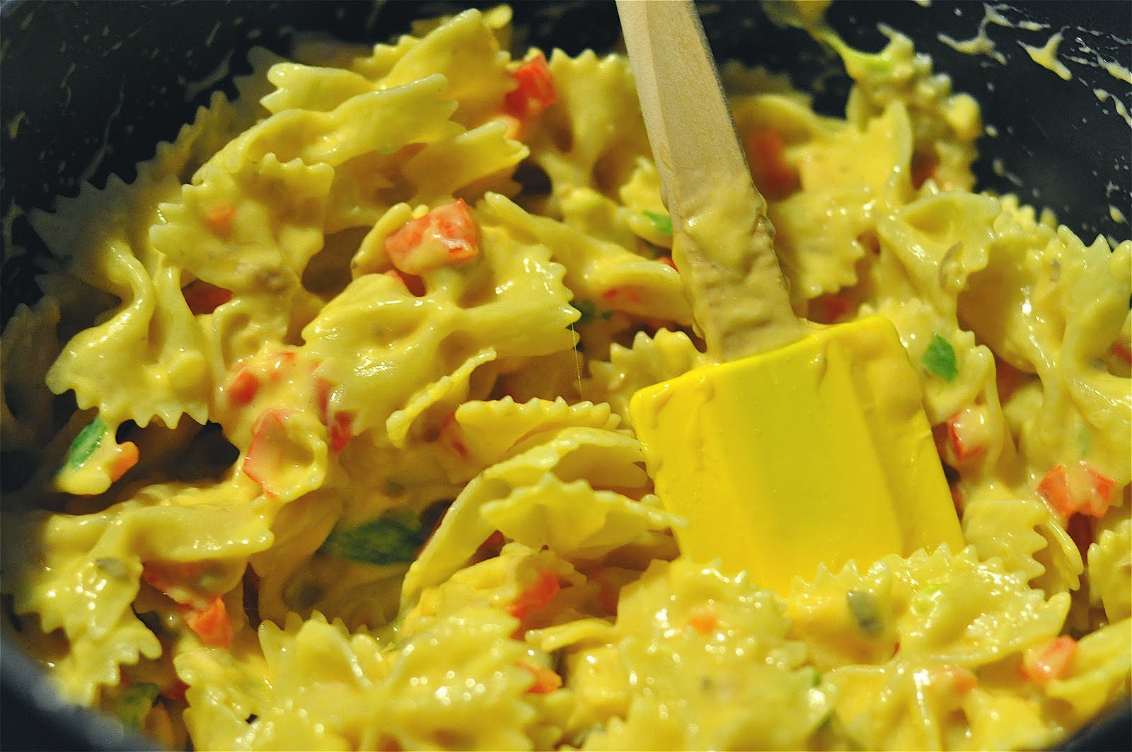 Ashley's Cooking Adventures Creamy, Cheesy Bow Tie Tuna Pasta